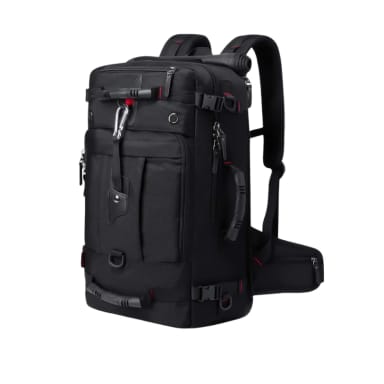 KAKA 2070D Travel Backpack, Carry On Backpack Durable Convertible Duffle Bag Hiking Bag