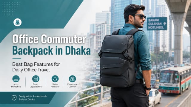 Office Commuter Backpack in Dhaka
