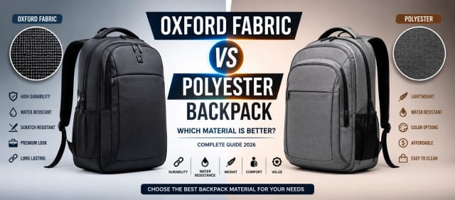 Oxford Fabric vs Polyester Backpack