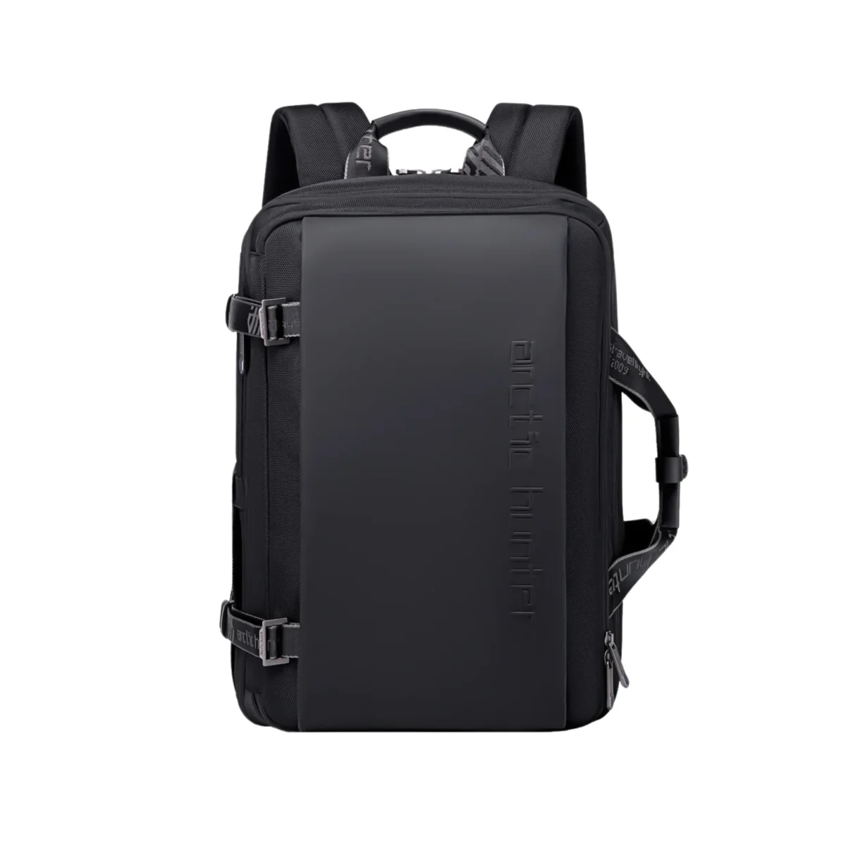 Arctic Hunter B00540 Expandable 2-Way Carrying Laptop Bag in black, ideal for men and women