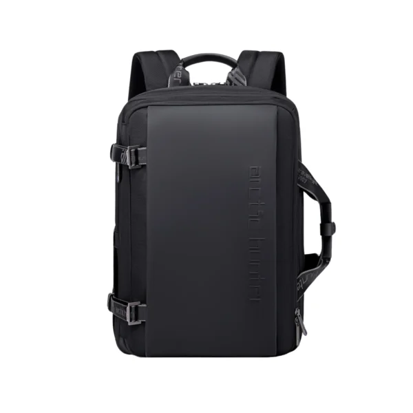 Arctic Hunter B00540 Expandable 2-Way Carrying Laptop Bag in black, ideal for men and women