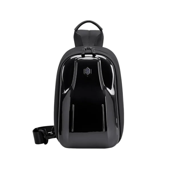 Arctic Hunter XB00551 waterproof black hard shell anti-theft sling crossbody bag