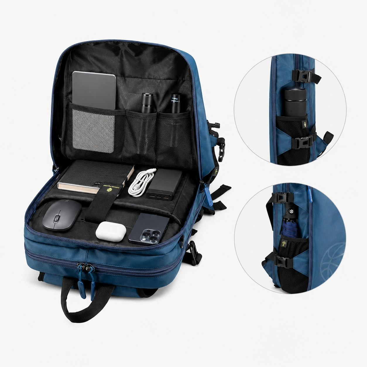 Arctic Hunter B00391 Sports Travel Laptop Backpack: Detail 1