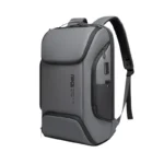 BANGE BG-7267 Laptop Backpack with USB Charging Port, Waterproof 15.6 Inch Office Bag Black & Gray in Bangladesh