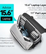 Official Mark Ryden MR2859 Multifunctional Waterproof Laptop Backpack Price in BD