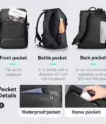 Official Mark Ryden MR2859 Multifunctional Waterproof Laptop Backpack Price in Bangladesh