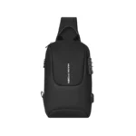 Mark Ryden MR-7039 anti-theft crossbody sling bag black, durable and stylish shoulder bag for travel, daily and office use in Bangladesh