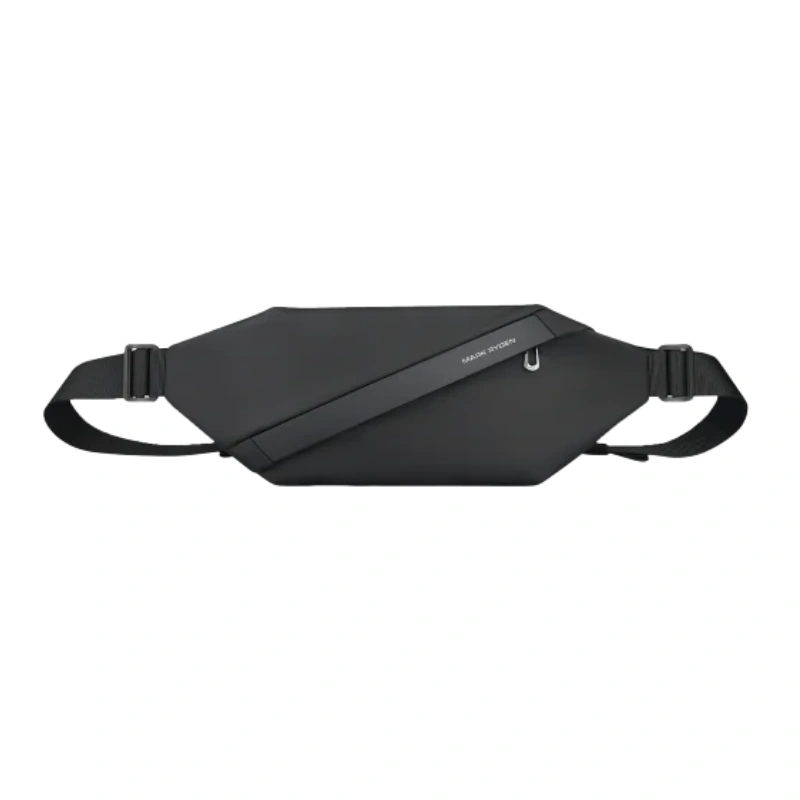 Mark Ryden MR-7786D single shoulder crossbody bag black, waterproof Oxford fabric, stylish and durable bag for travel, office, and daily use in Bangladesh
