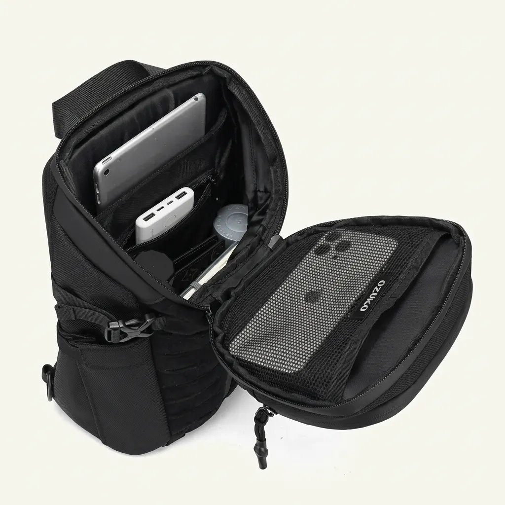Ozuko 9730 Crossbody Sling Bag: Detail 3