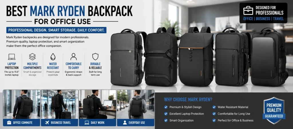 Best Mark Ryden Backpack for Office Use in Bangladesh 2026