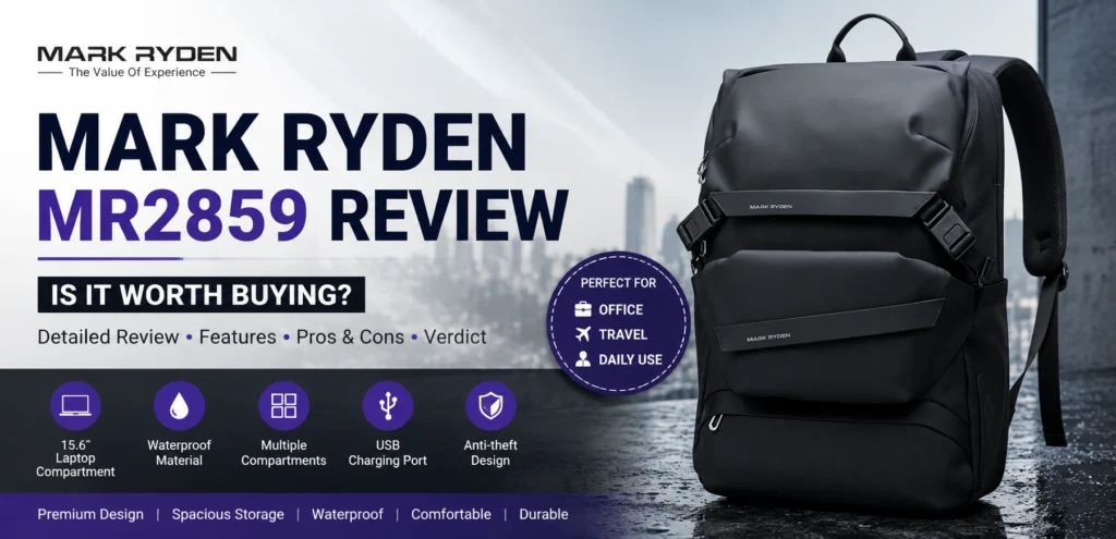 Mark Ryden MR2859 Review Waterproof Laptop Backpack in Bangladesh