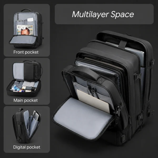 Mark Ryden MR9299 Review Multi-Functional Water Resistant Laptop Travel Backpack