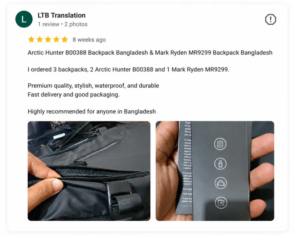 Review Vibepacks Backpack in Bangladesh Online Bag Shop Dhaka