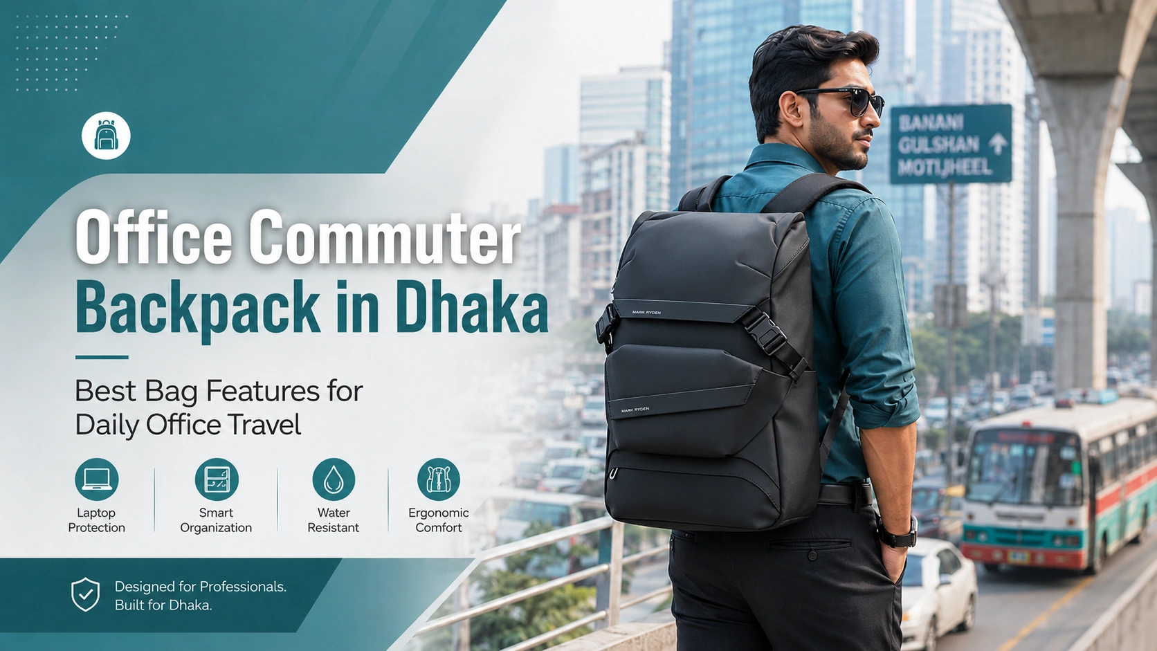 Office Commuter Backpack in Dhaka