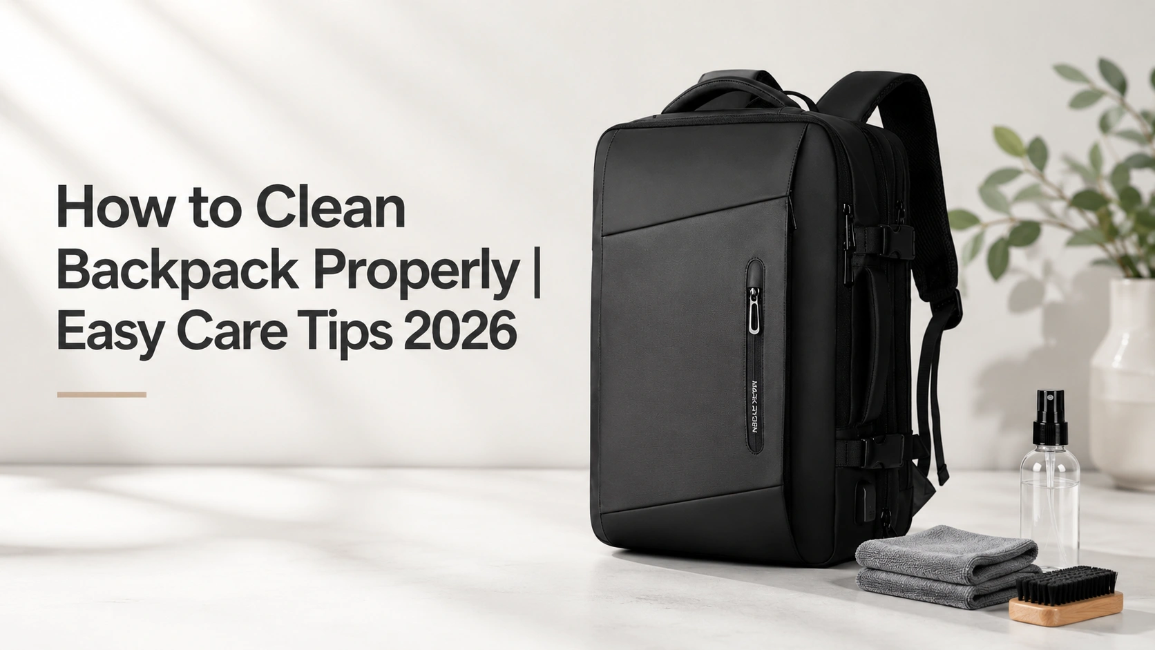 How to Clean Backpack Properly: Easy Cleaning & Maintenance Guide