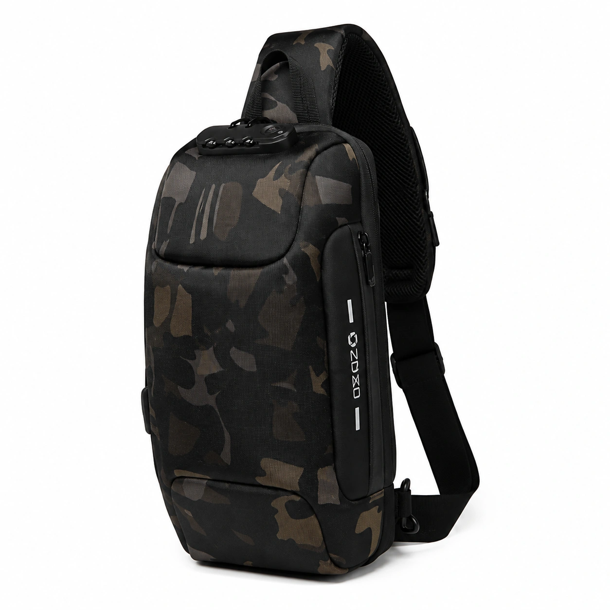 Ozuko 9223 USB External Charging Anti-theft: Camo view