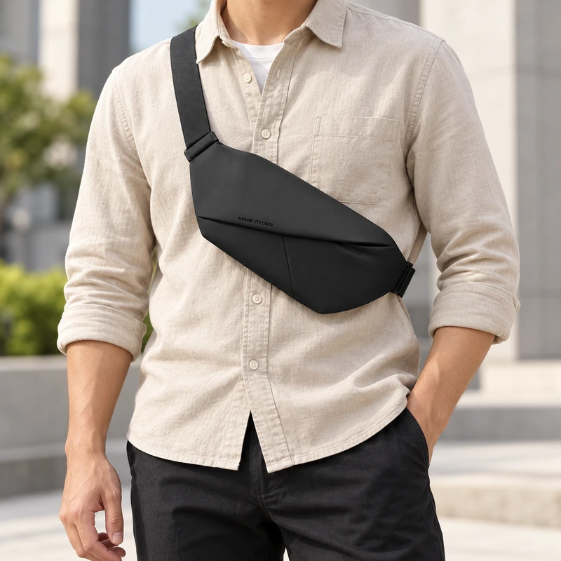 Mark Ryden MR-7786 Stylish Casual Men Chest: Detail 5